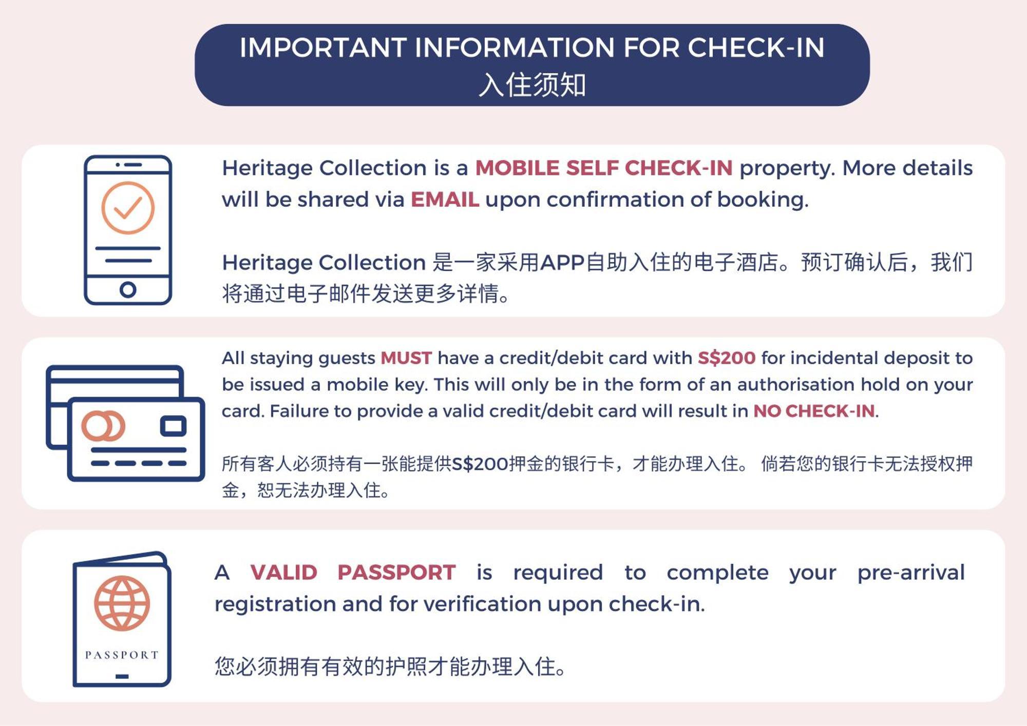 Heritage Collection On Seah - Mobile App Check-In Singapur Pokoj fotografie
